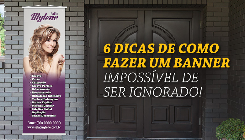 erros comuns ao criar banner