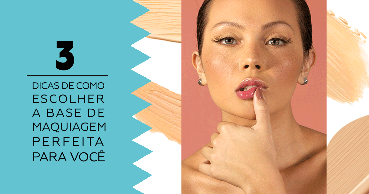 melhores bases matte para pele oleosa