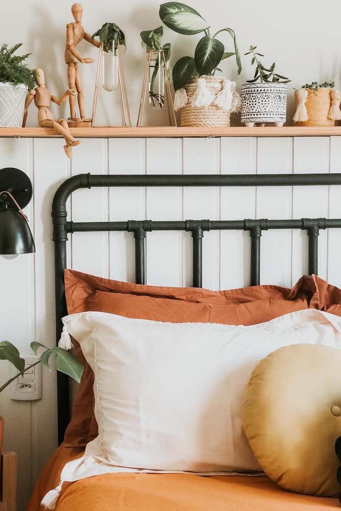 10 ideias de cabeceira de ferro para transformar seu quarto