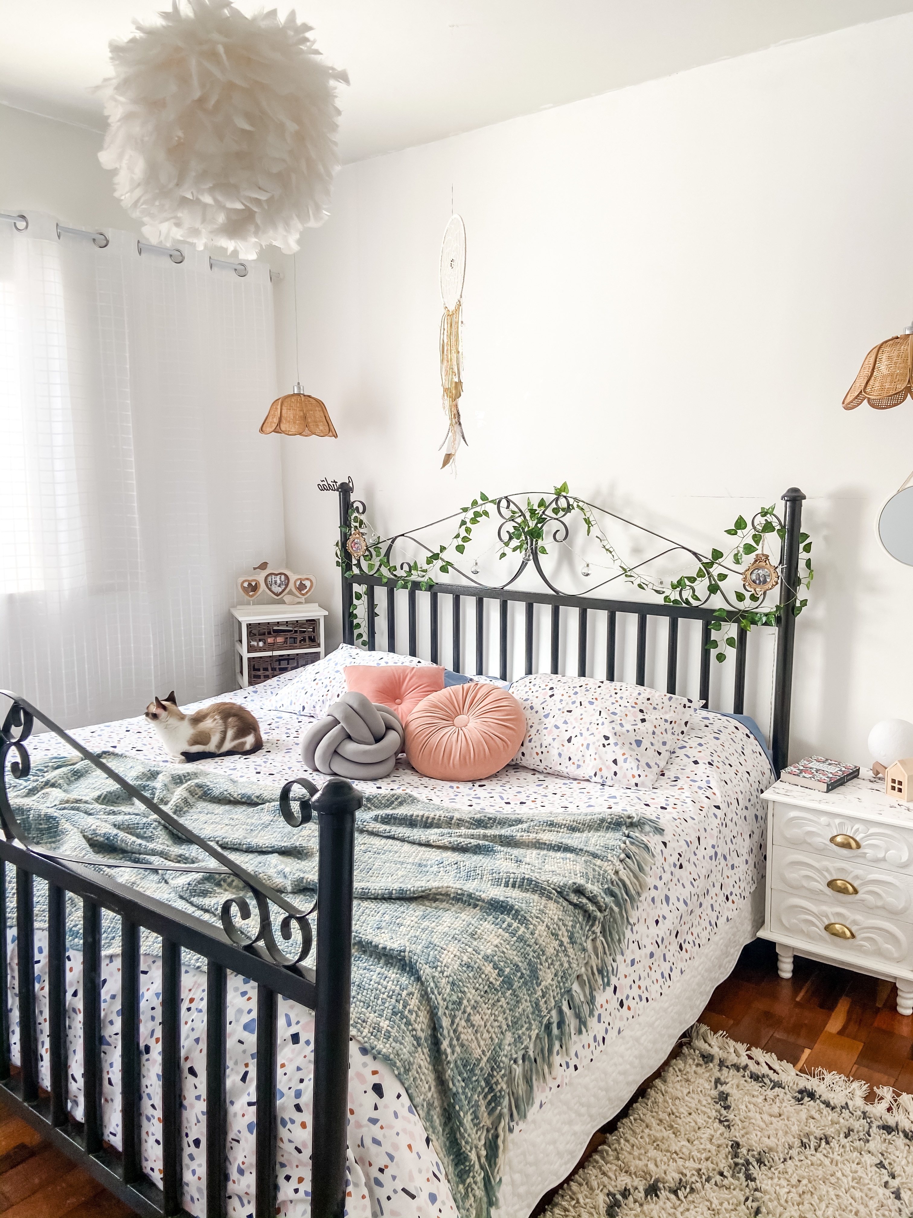 cabeceira de ferro solteiro vintage como instalar