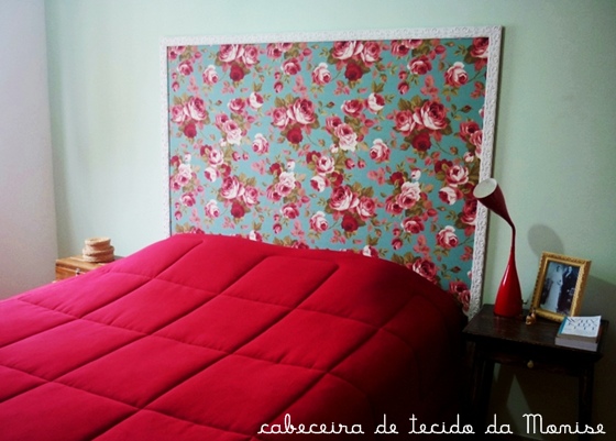 Cabeceira de tecido barata