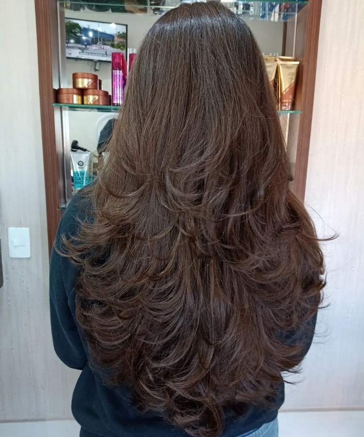 cabelo longo feminino ressecado pontas duplas soluções