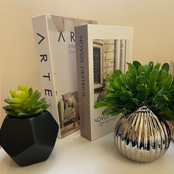 Guia completo: Escolhendo e combinando caixas decorativas de livro