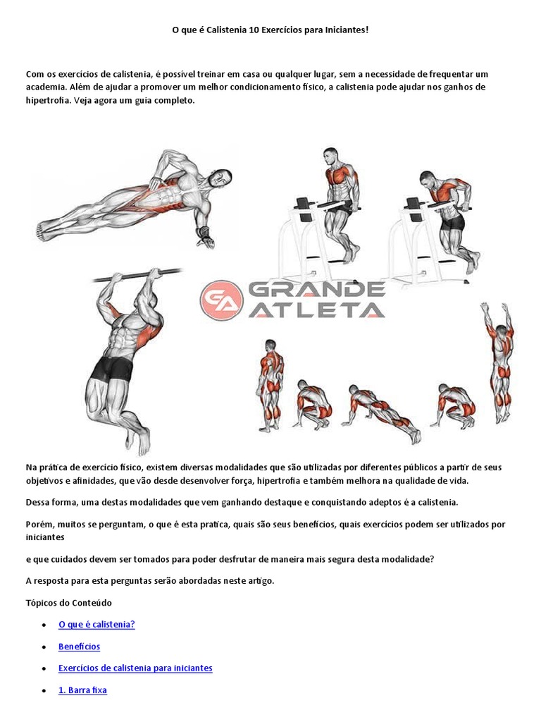 Dominando o Agachamento na Calistenia