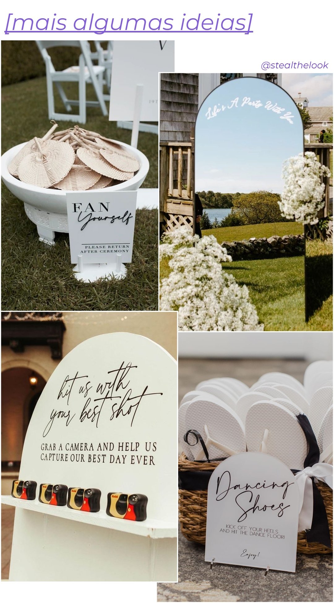 ideias de temas para casamento criativos