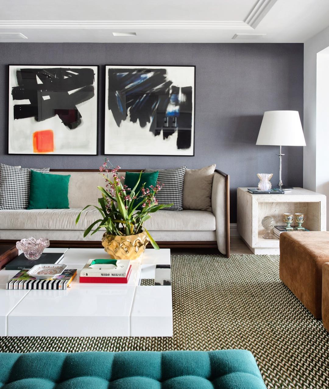 cinza na decoração