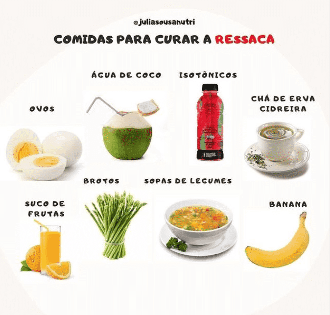 como curar a ressaca rápido