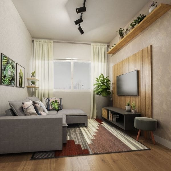 sala pequena vs sala grande qual a melhor decoração