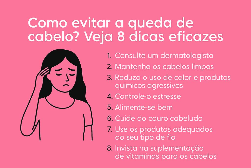 como evitar a queda de cabelo