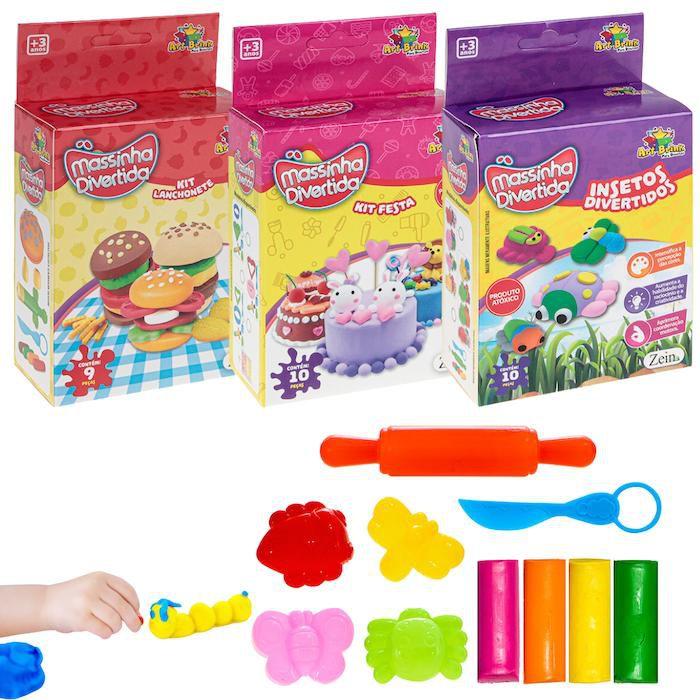 cores de massinha para personagens