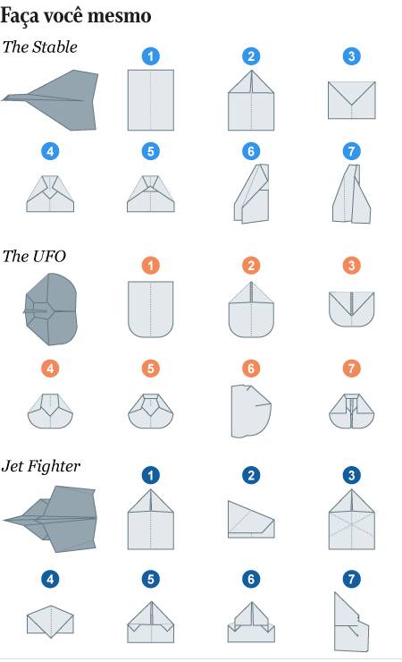 como fazer avião de papel fácil