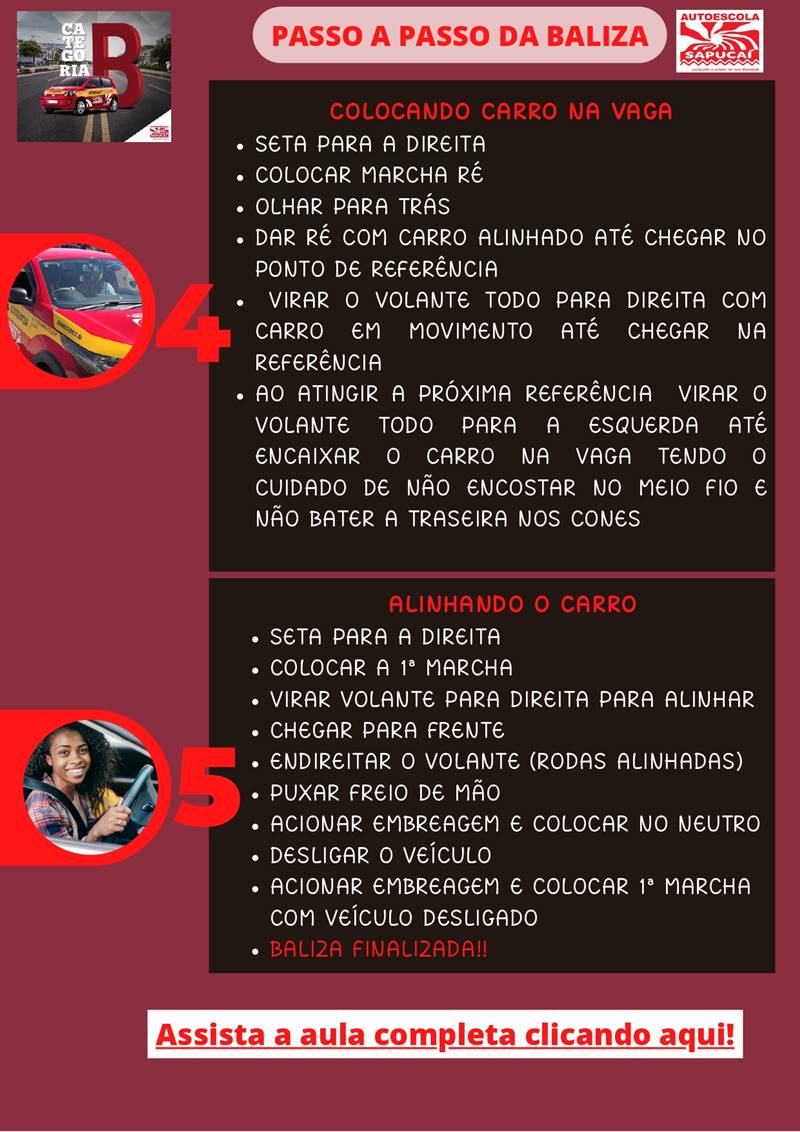 Erros comuns ao fazer baliza e como evitá-los