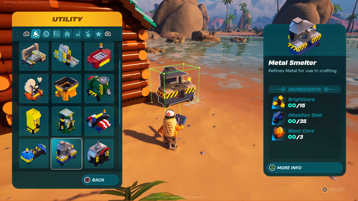 como fazer barras de cobre no lego fortnite