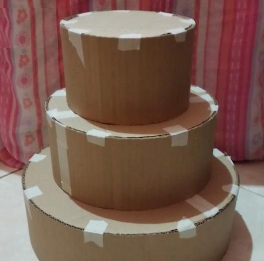 como fazer bolo falso eva