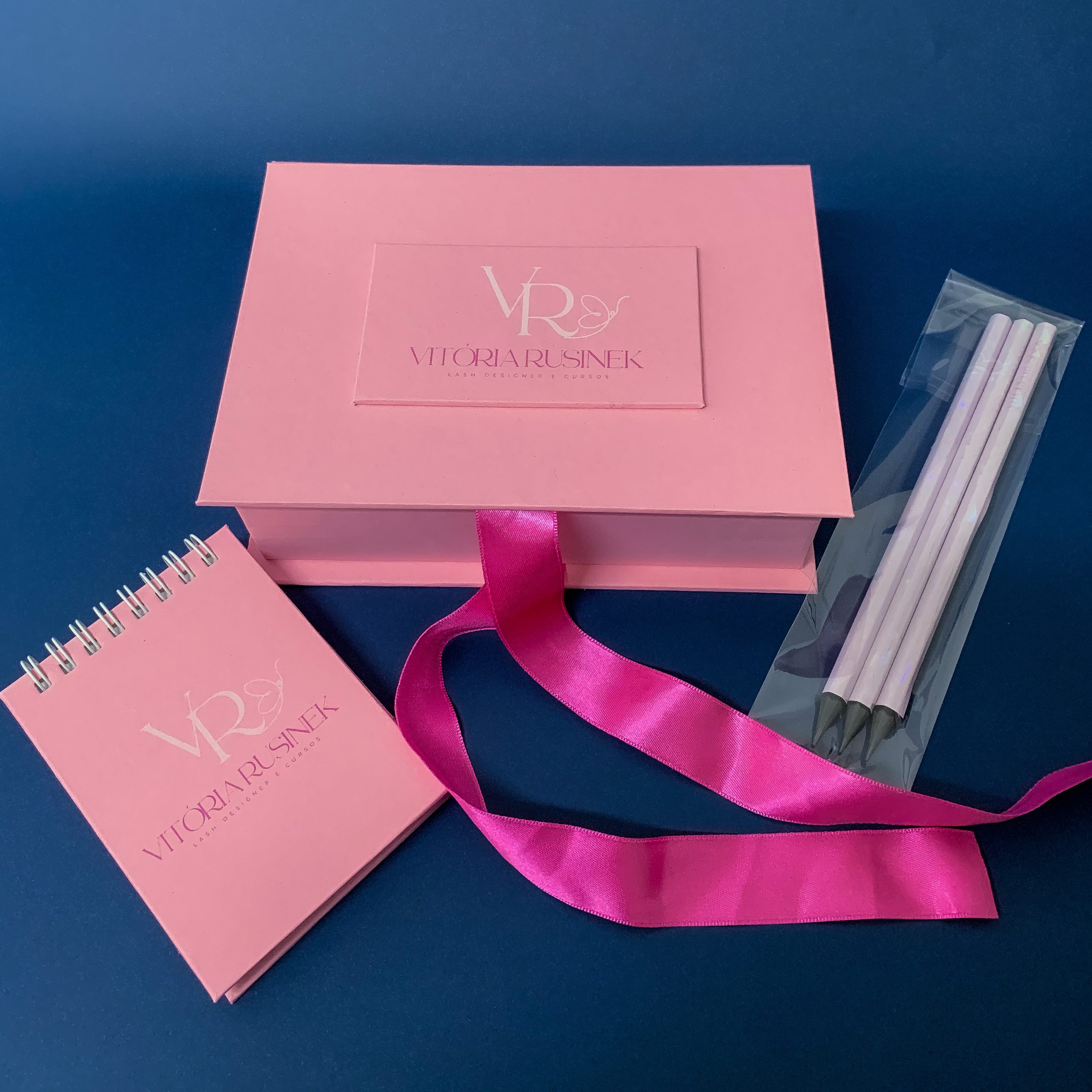 como fazer caixa kit curso