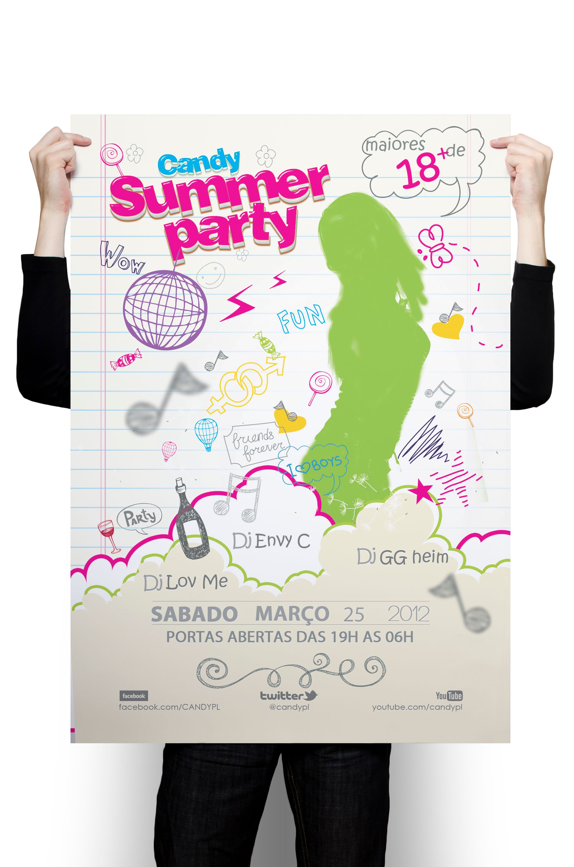 A Importância do Espaço em Branco no Design de Cartazes