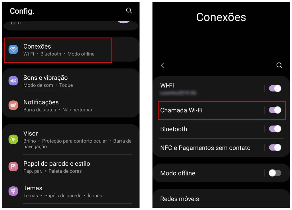 Wi-Fi Calling em viagens internacionais