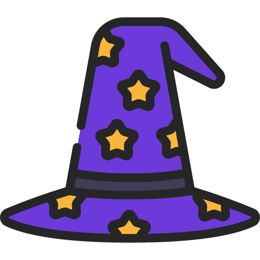chapéu de bruxa para fantasia
