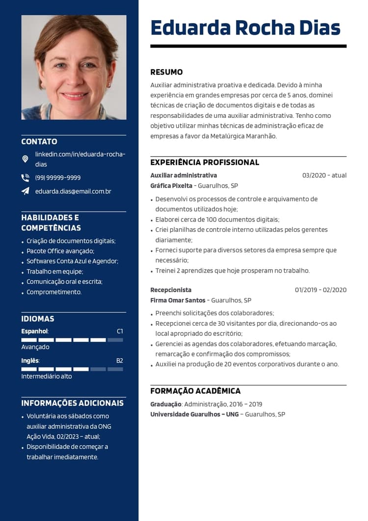 como fazer currículo com pdf