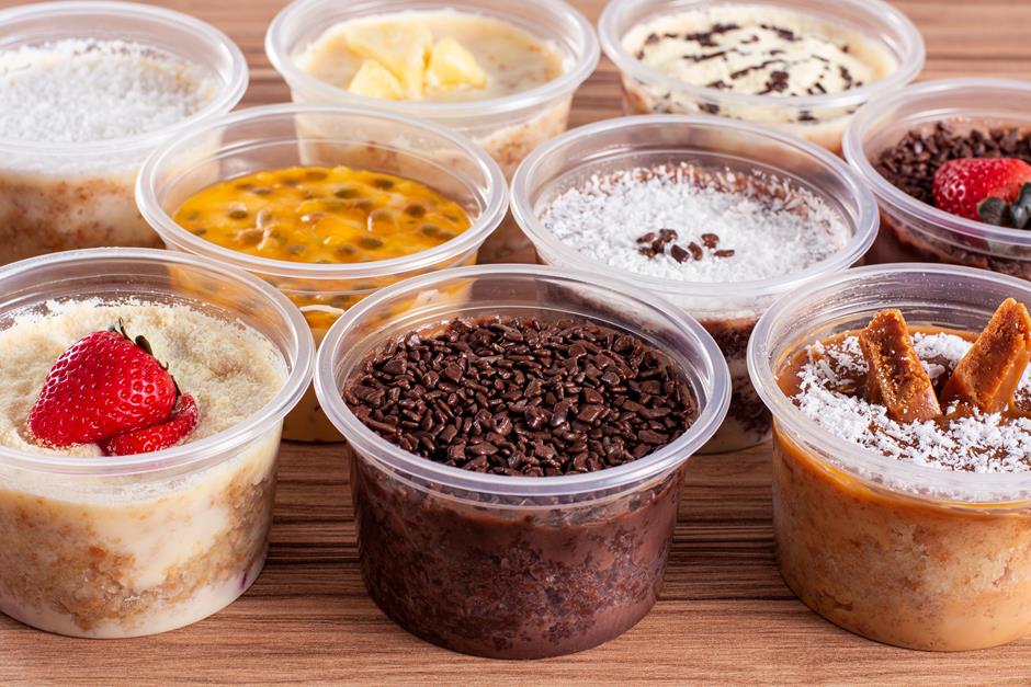 melhores potes para bolo de pote