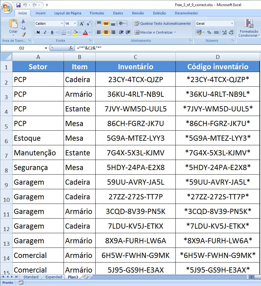 como fazer etiqueta mala direta no excel