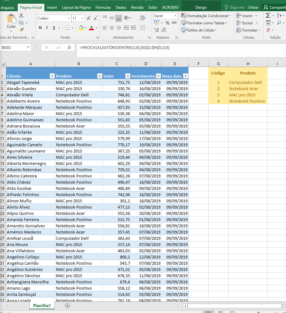 5 ideias de títulos