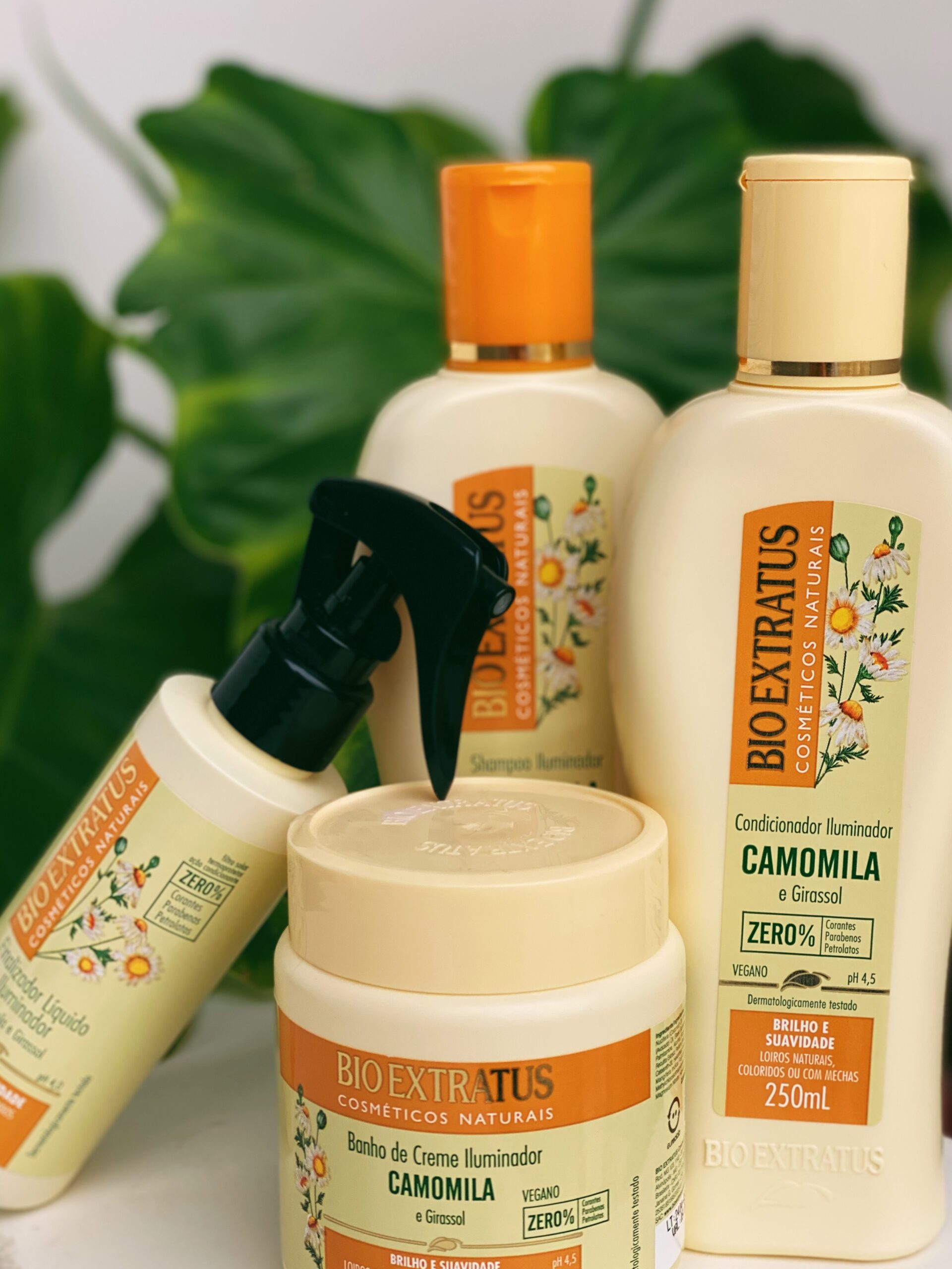 melhores receitas extrato camomila cabelo