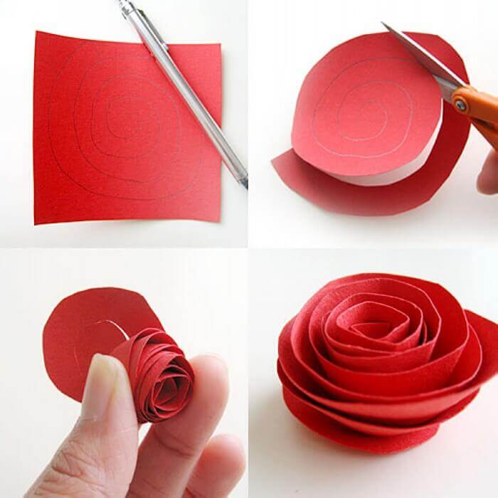 florzinhas de cetim fáceis