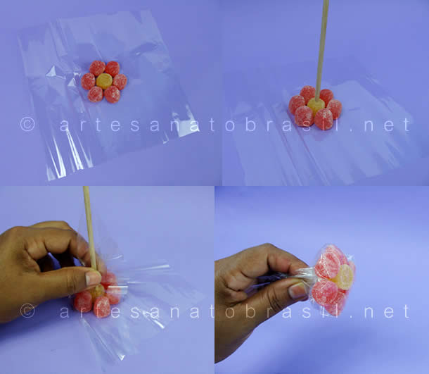 aproveitar retalhos para fazer florzinhas