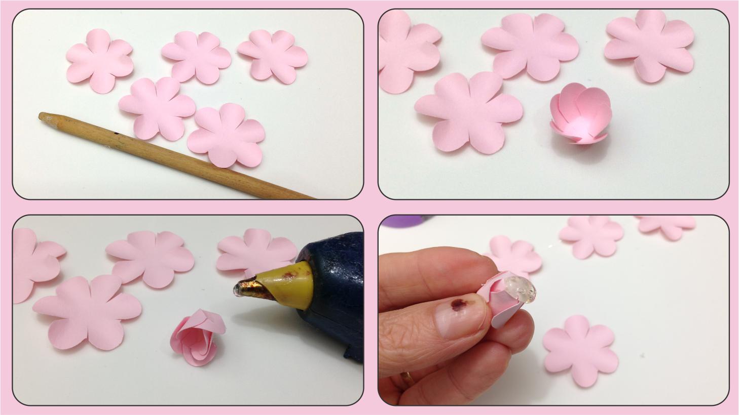como fazer flor de fuxico para iniciantes