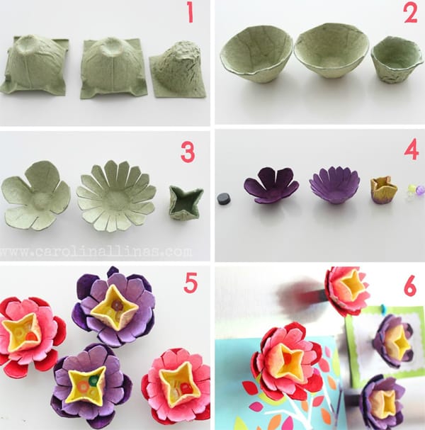 florzinhas de fita