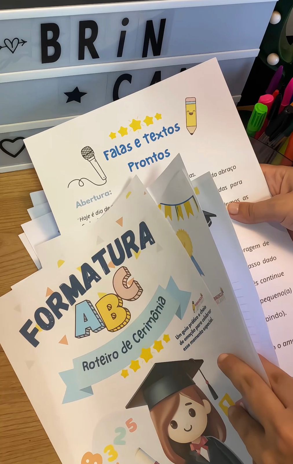 5 ideias de títulos