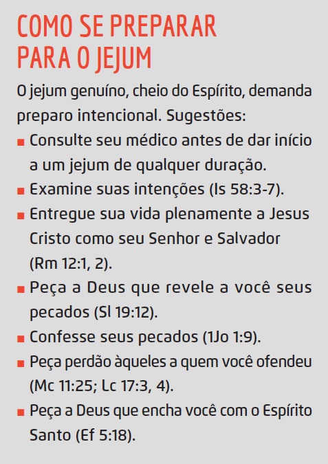 erros comuns ao fazer jejum na igreja