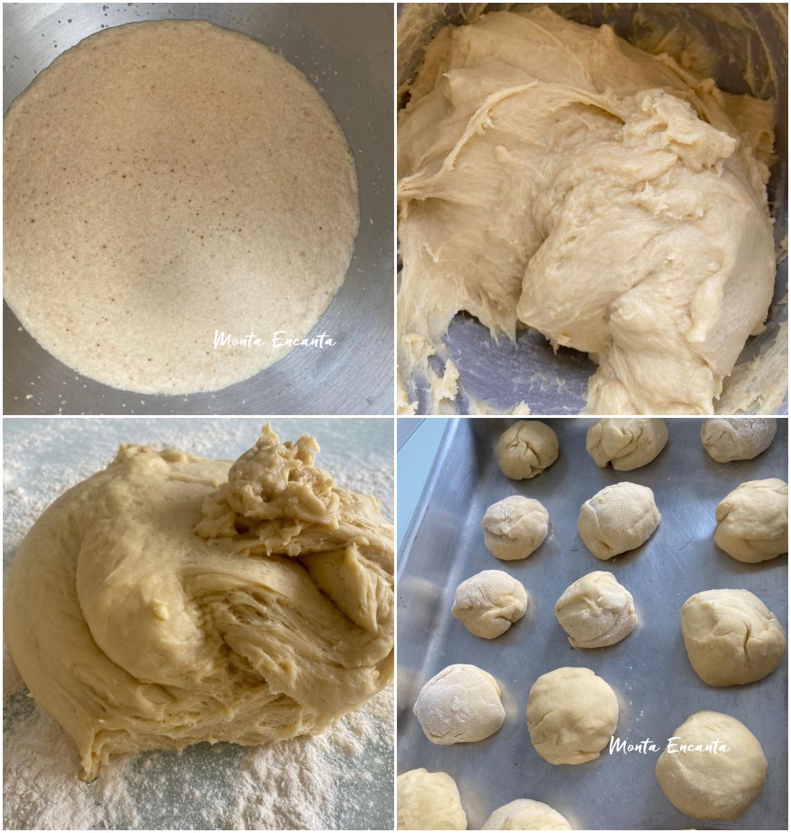 como fazer massa sonho ponto