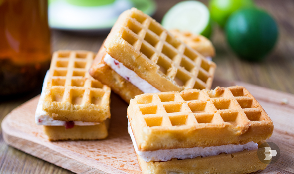 receita de massa de waffle perfeita