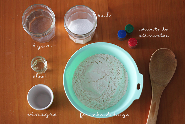 receita de massinha caseira com 3 ingredientes que não gruda