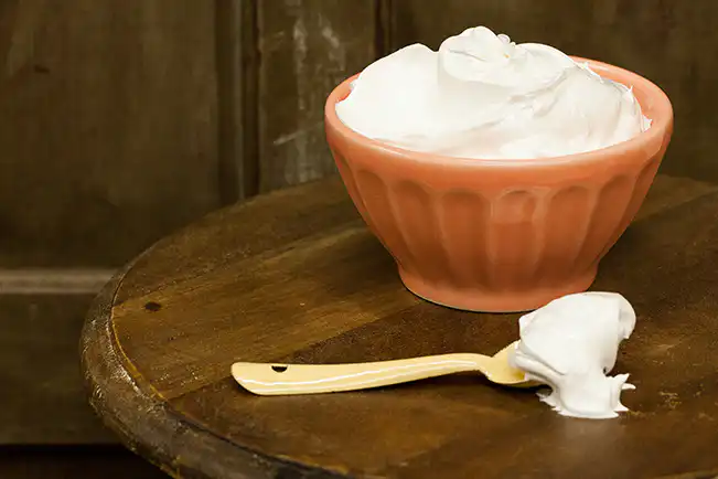 merengue suíço não endurece sem batedeira