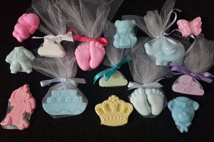 como fazer mini sabonetes em casa