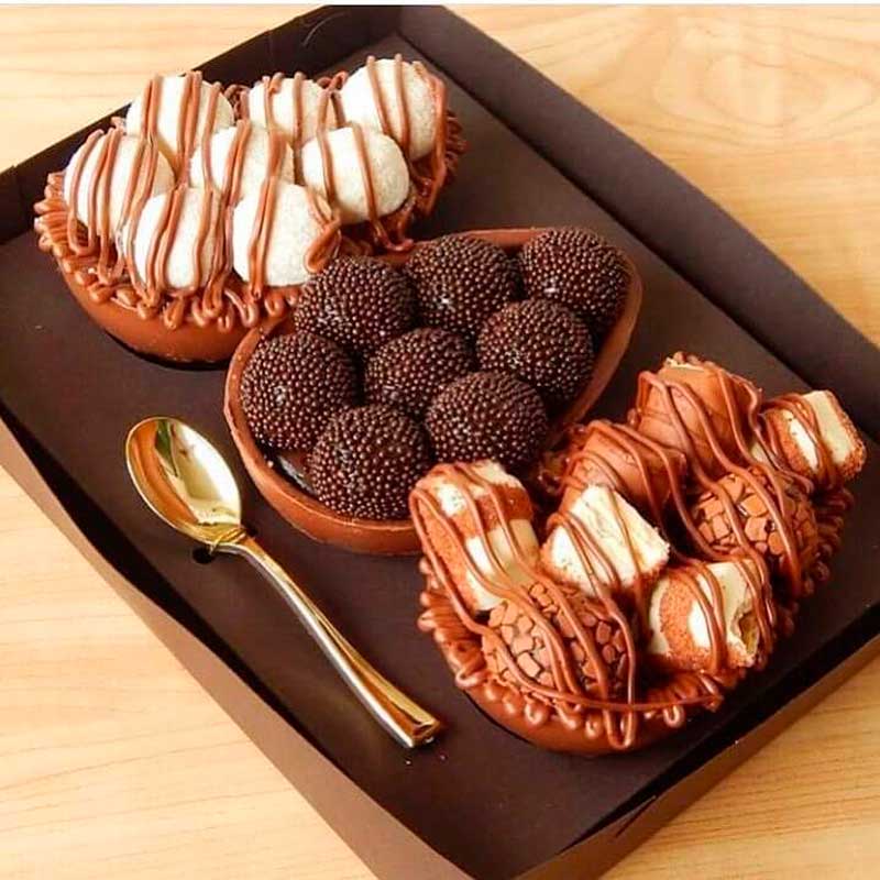 como fazer ovo páscoa vender