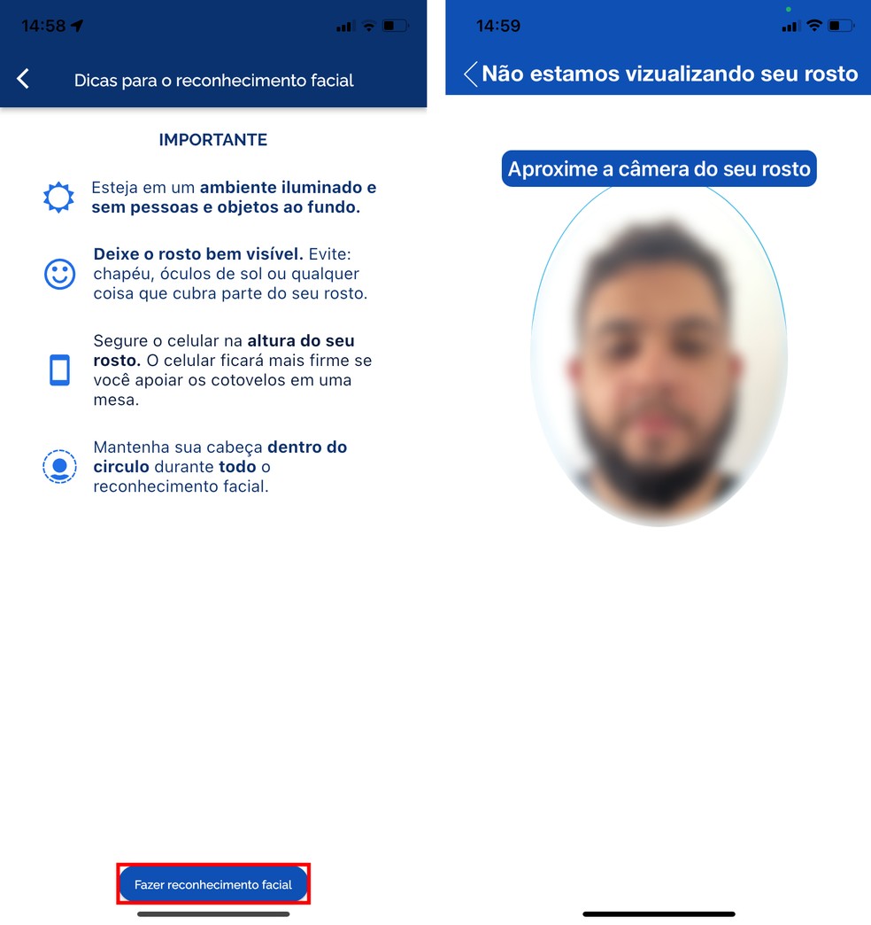 Alternativas ao reconhecimento facial para nível Prata gov.br