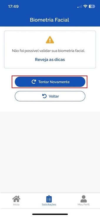 Alternativas ao reconhecimento facial para nível Prata gov.br