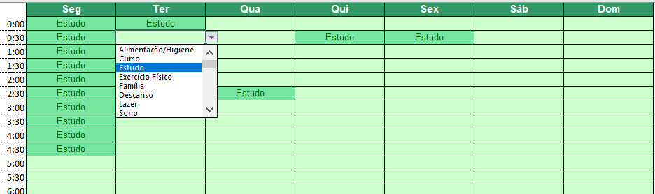 5 dicas para otimizar sua rotina de estudos com planilhas