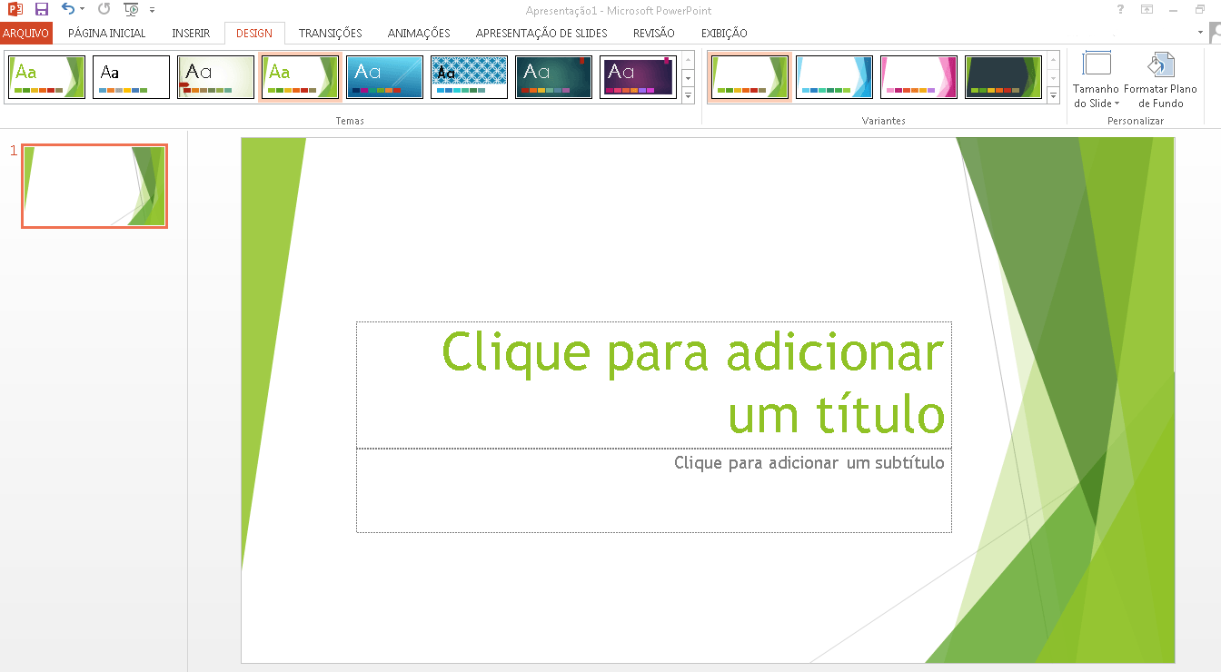 como fazer trabalho no power point