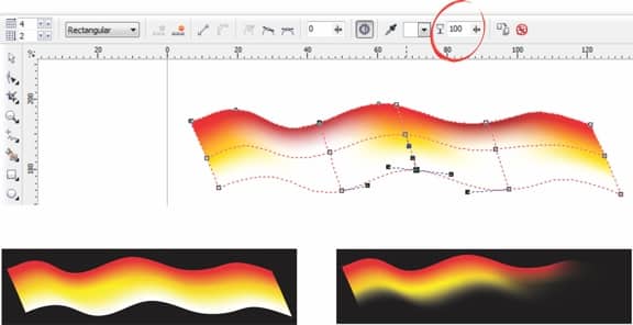 como fazer transparência no corel draw