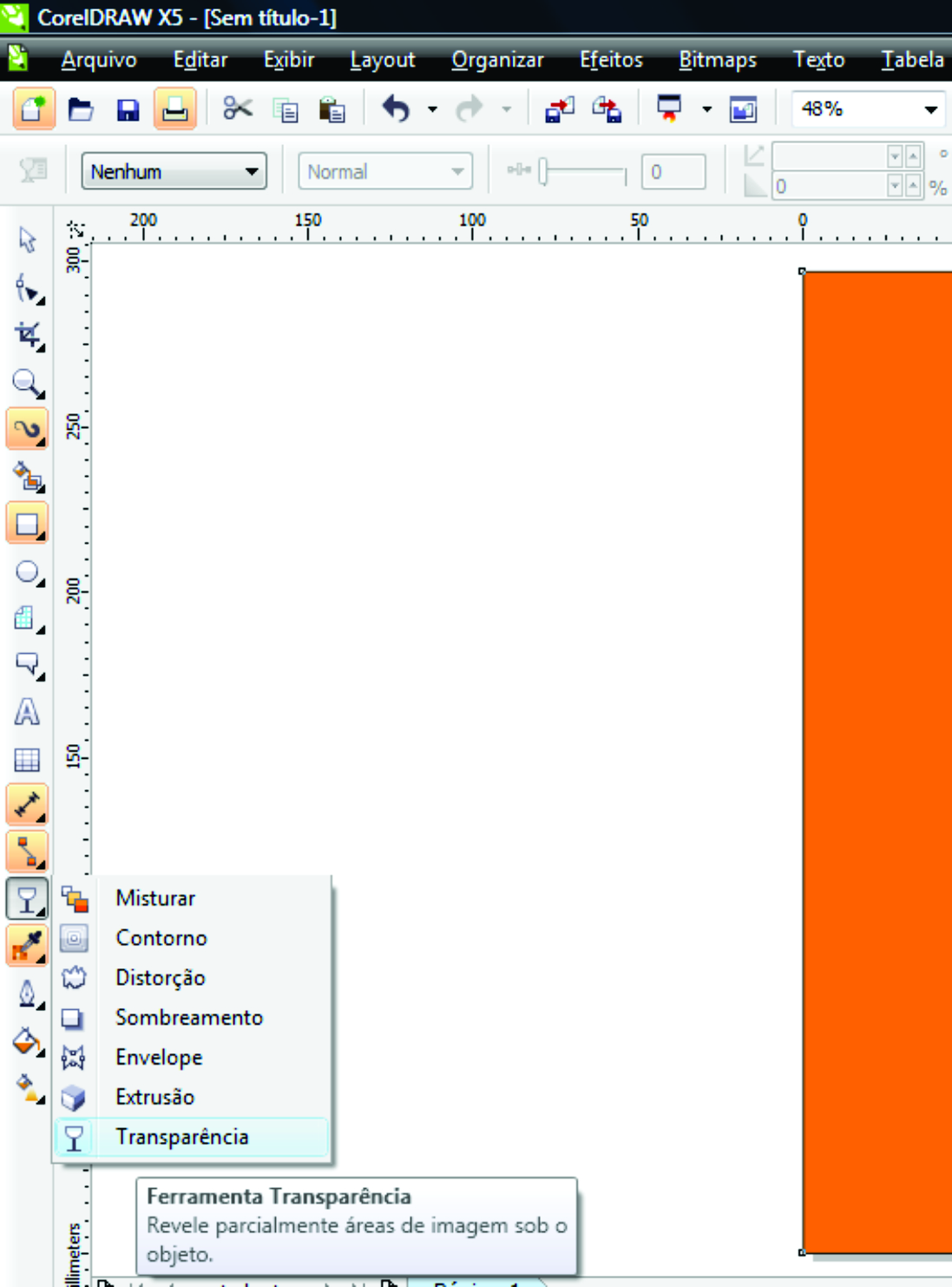 Entendendo os Modos de Mesclagem para Transparências no CorelDRAW