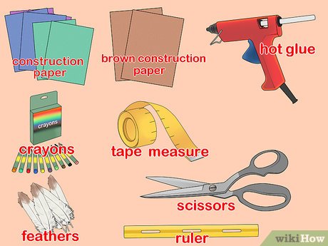 como fazer um cocar simples