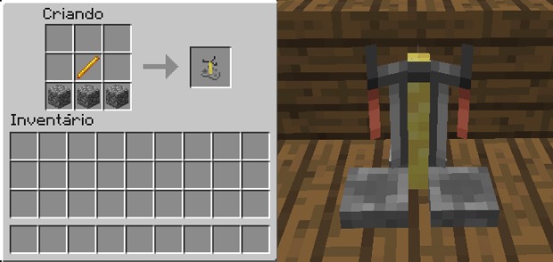 como fazer um estande de poção