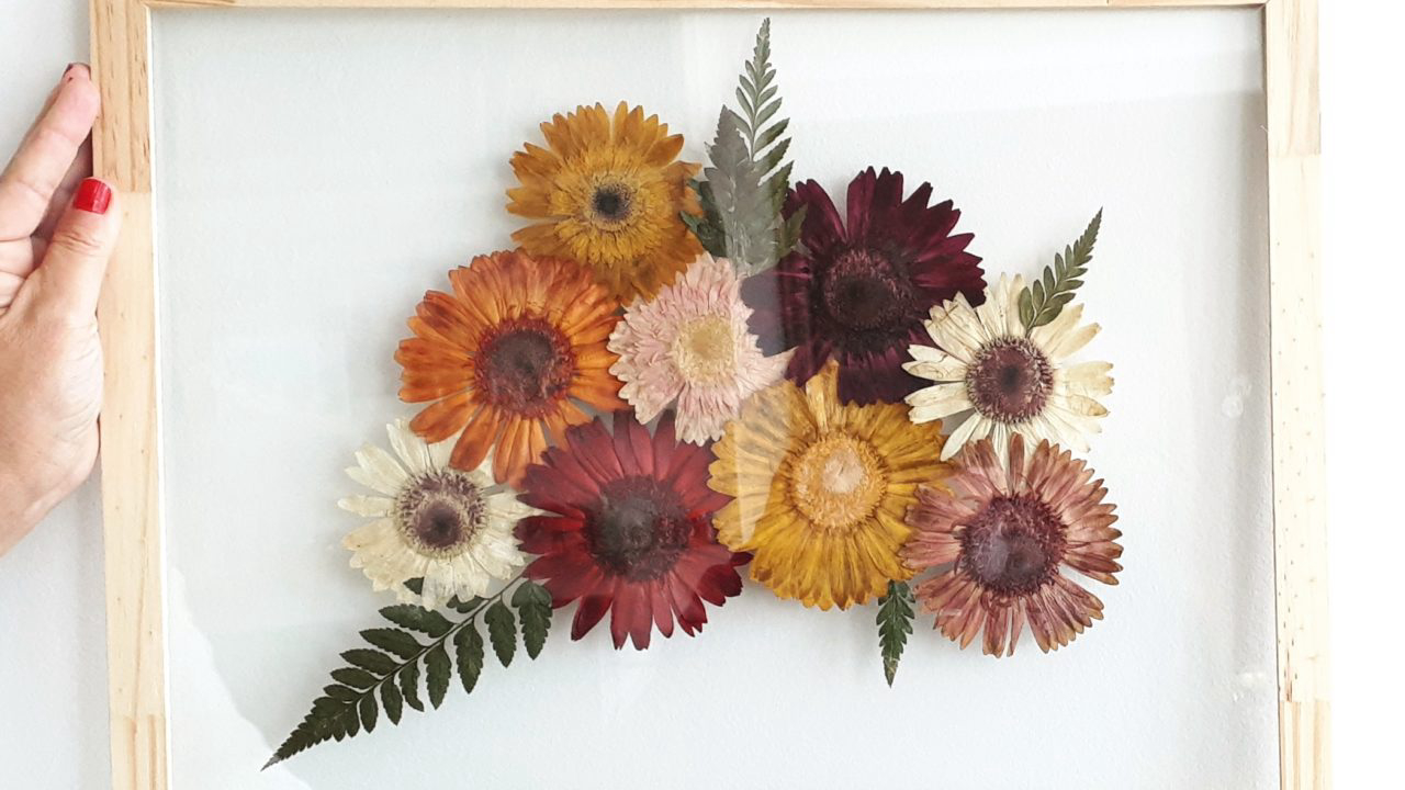Dicas de conservação para quadros de flores secas