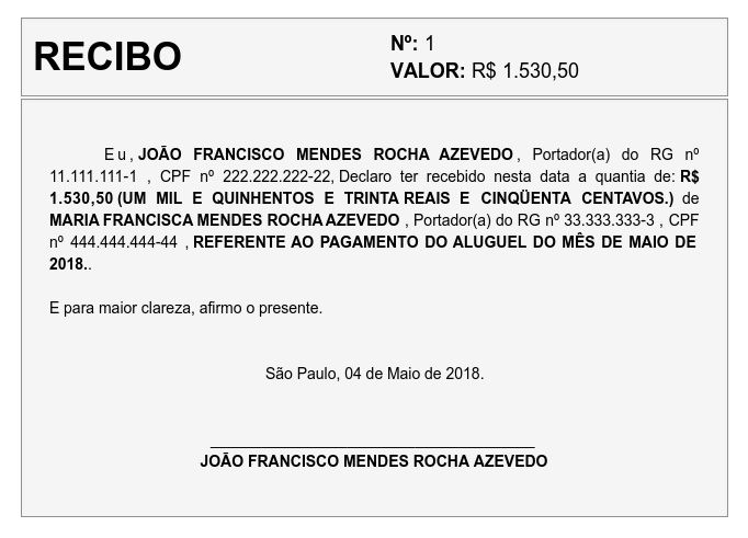 evitar erros recibo compra venda imovel