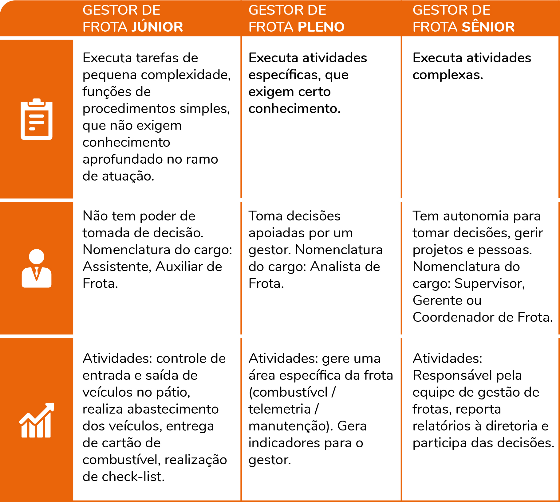 como fazer um relatorio de gestão de frota